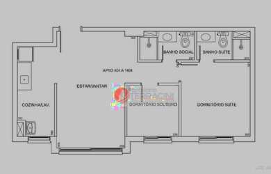 Imagem 6: Apartamento à venda, 52 m² por R$ 305.000,00 - Partenon - Porto Alegre/RS
