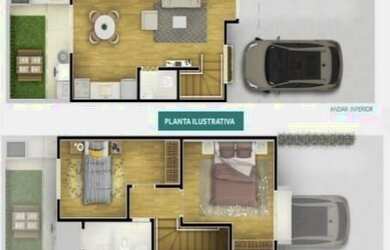 Imagem 11: Casa com 2 dormitórios, 53 m² - venda por R$ 219.000,00 ou aluguel por...