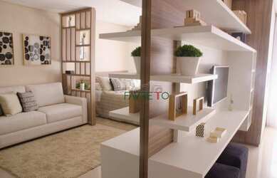 Imagem 3: Apartamento Prado Velho. Churrasqueira, Imóvel mobiliado, 36m² de Áreae1...