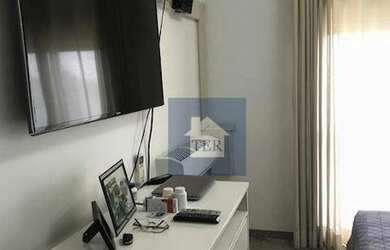 Imagem 8: Flat com 1 dormitório, 50 m² - venda por R$ 313.000,00 ou aluguel por R$ 1.400,00/mês - Sa