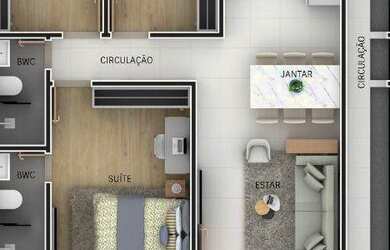 Imagem 8: casa de 3 dormitórios na Fazenda rio Grande