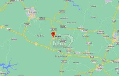 Imagem: O terreno possui 2000m² de Área e está localizado em Bofete