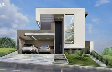 Imagem: A casa em condomínio possui 3 Dormitórios, 2 Banheiros, 4