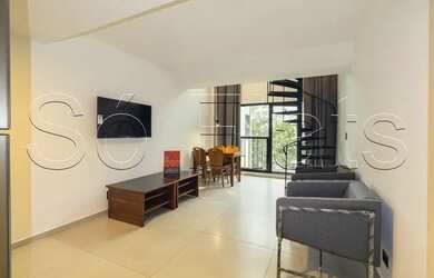 Imagem 3: Flat lindo Duplex disponível para locação muito bem localizado ficando próximo da Avenida