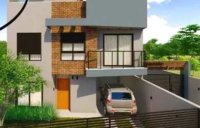 Imagem: A casa em condomínio possui 3 Dormitórios, 3 Banheiros, 2