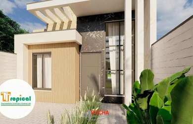 Imagem 2: Casa com 3 dormitórios à venda, 105 m² por R$ 595.000 - Loteamento...