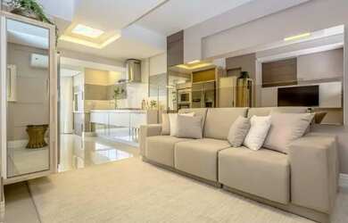 Imagem: O apartamento possui 3 Dormitórios, 4 Banheiros, 2 Vagas na