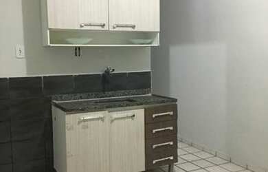 Imagem: A kitnet possui 1 Dormitório, 1 Banheiro, 30m² de Área e