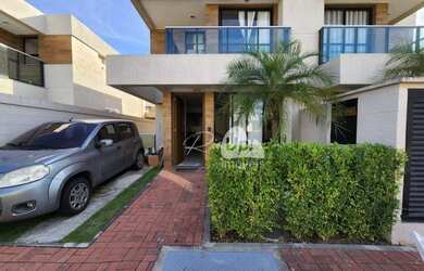 Imagem: A casa em condomínio possui 3 Dormitórios, 3 Banheiros, 1