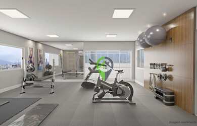 Imagem 12: Apartamento - 2 dormitórios à venda, 67 m² por R$ 542.704 - Ponta da Praia - Santos/SP