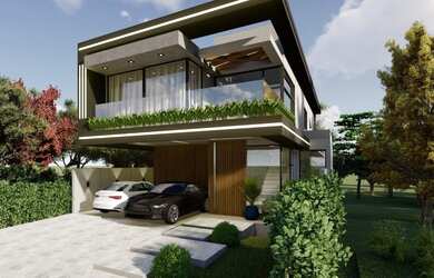 Imagem: A casa em condomínio possui 3 Dormitórios, 3 Banheiros, 2