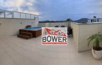 Imagem: O apartamento na cobertura possui 2 Dormitórios, 2 Banheiros