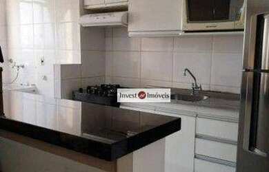 Imagem: O apartamento possui 2 Dormitórios, 2 Banheiros e 60m² de