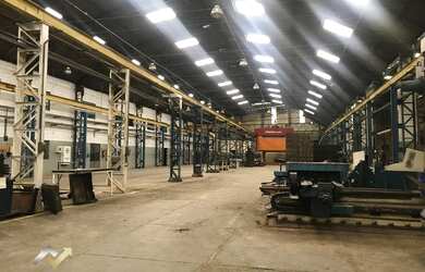 Imagem: O depósito possui 4.000m² de Área e está localizado em