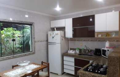 Imagem: A casa em condomínio possui 4 Dormitórios, 3 Banheiros, 1