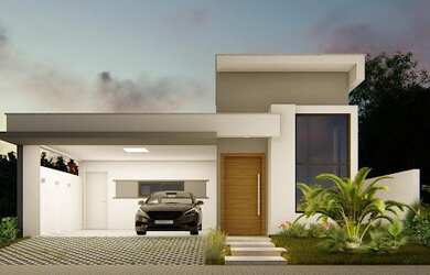 Imagem: A casa em condomínio possui 3 Dormitórios, 3 Banheiros, 2