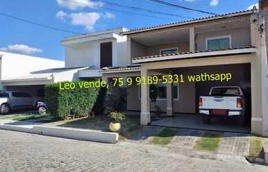 Imagem: A casa em condomínio possui 3 Dormitórios, 3 Banheiros, 2