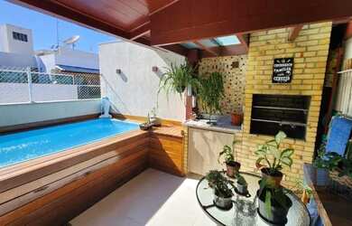 Imagem: O apartamento na cobertura possui 3 Dormitórios, 3 Banheiros