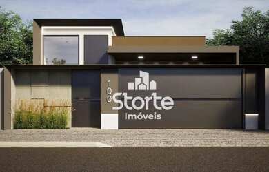 Imagem: A casa possui 3 Dormitórios, 4 Banheiros, 4 Vagas na garagem