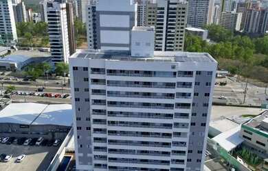 Imagem: O apartamento possui 1 Dormitório, 1 Banheiro, 1 Vaga na garagem