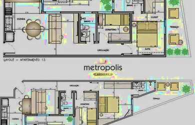 Imagem 5: Apartamento Garden à venda, 57 m² por R$ 461.000,00 - Jardim Pilar -...