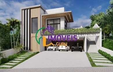 Imagem: A casa em condomínio possui 3 Dormitórios, 4 Banheiros, 3