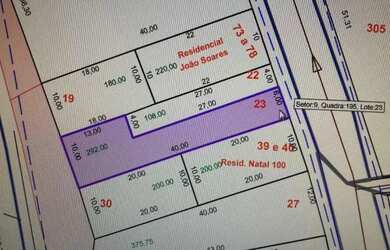 Imagem: O terreno possui 292m² de Área e está localizado em Silveira