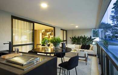 Imagem: O apartamento possui 4 Dormitórios, 4 Banheiros, 2 Vagas na