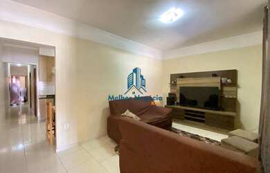 Imagem: A casa à venda possui 3 Dormitórios, 2 Banheiros, 2 Vagas