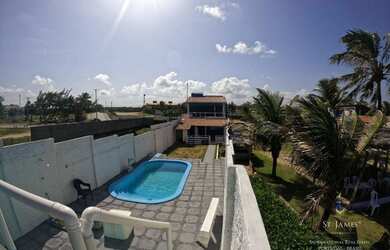 Imagem 3: Casa pé na areia à venda, em Praia De Camurupim/RN - Litoral Sul