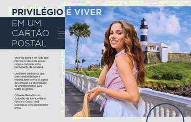 Imagem 5: Apartamento de 1/4, suite, vista mar, no farol da Barra