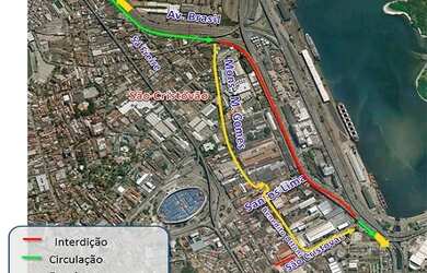 Imagem: O depósito possui 350m² de Área e está localizado em Bonsucesso
