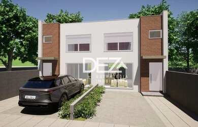 Imagem: A casa possui 2 Dormitórios, 3 Banheiros, 2 Vagas na garagem