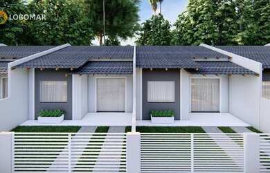 Imagem: A casa em condomínio possui 2 Dormitórios, 2 Banheiros, 2