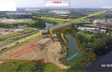 Imagem: O terreno possui 40.000m² de Área e está localizado em Itapecerica