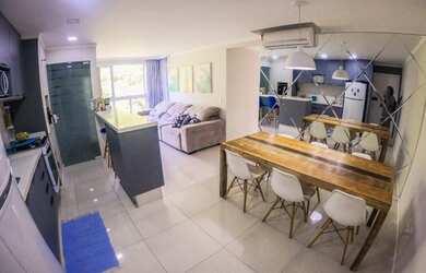 Imagem: O apartamento possui 3 Dormitórios, 2 Banheiros, 2 Vagas na