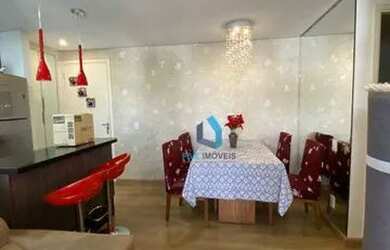 Imagem: O apartamento possui 2 Dormitórios, 1 Banheiro, 1 Vaga na garagem