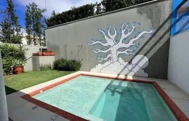 Imagem: A casa em condomínio possui 3 Dormitórios, 3 Banheiros, 3