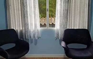 Imagem: O apartamento possui 2 Dormitórios, 1 Banheiro, 1 Vaga na garagem