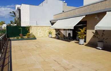 Imagem: O apartamento na cobertura possui 4 Dormitórios, 5 Banheiros