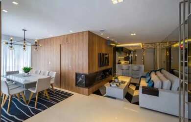 Imagem: O apartamento possui 2 Dormitórios, 3 Banheiros, 2 Vagas na