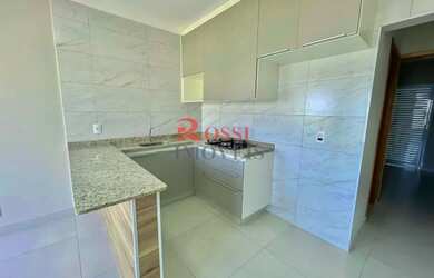 Imagem: O apartamento possui 1 Dormitório, 1 Banheiro, 1 Vaga na garagem