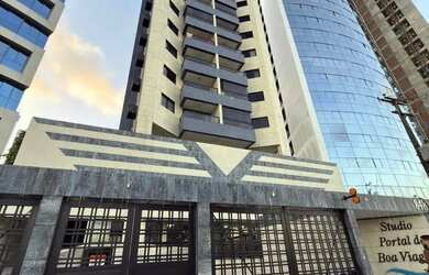 Imagem: O apartamento possui 1 Dormitório, 1 Banheiro, 1 Vaga na garagem