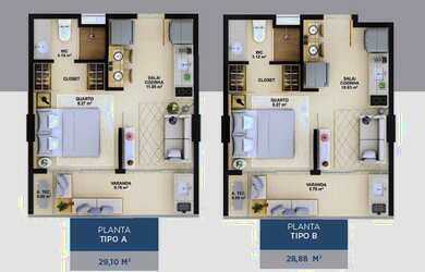 Imagem 11: Apartamento de 1/4, suite, vista mar, no farol da Barra