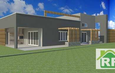 Imagem: A casa em condomínio possui 3 Dormitórios, 2 Banheiros, 200m²