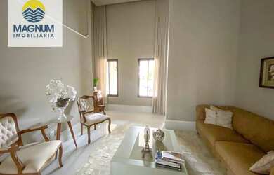 Imagem: A casa em condomínio possui 4 Dormitórios, 5 Banheiros, 5