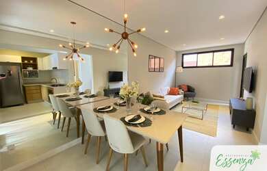 Imagem: A casa em condomínio possui 2 Dormitórios, 2 Banheiros, 2