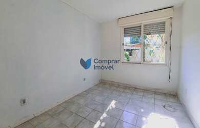 Imagem: O apartamento possui 1 Dormitório, 1 Banheiro, 1 Vaga na garagem