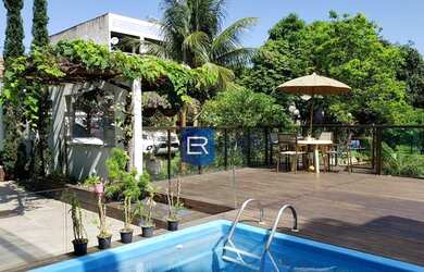 Imagem 1: Casa espetacular com estrutura de sítio em área urbana