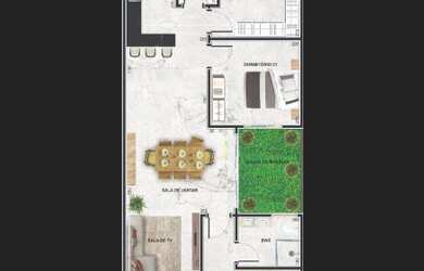 Imagem 5: Casa com 3 dormitórios à venda, 78 m² por R$ 350.000,00 - Jardim Veredas...